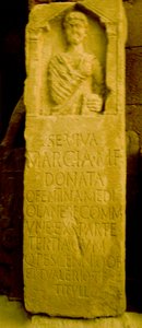 Funerary monument by Roman
